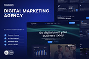 Marketify - Digital Marketing Agency, a WordPress Template by SLAB! Design (Thumbnail 1 of 5)