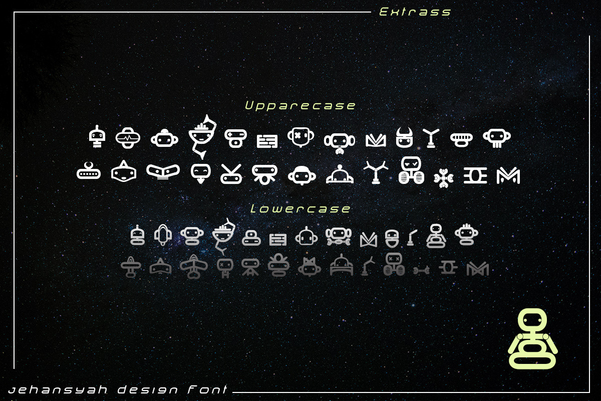 Galactic Monkey, a Sans Serif Font by Bramcreative (Photo 8 of 10)