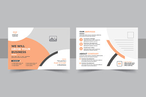 Clean business eddm postcard, a Card Template by Pavel_design