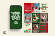 XMAS STUDIO Canva Template, a Social Media Template by BYOTstudios (Thumbnail 3 of 12)
