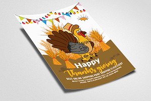 Thanksgiving Psd Flyer Templates