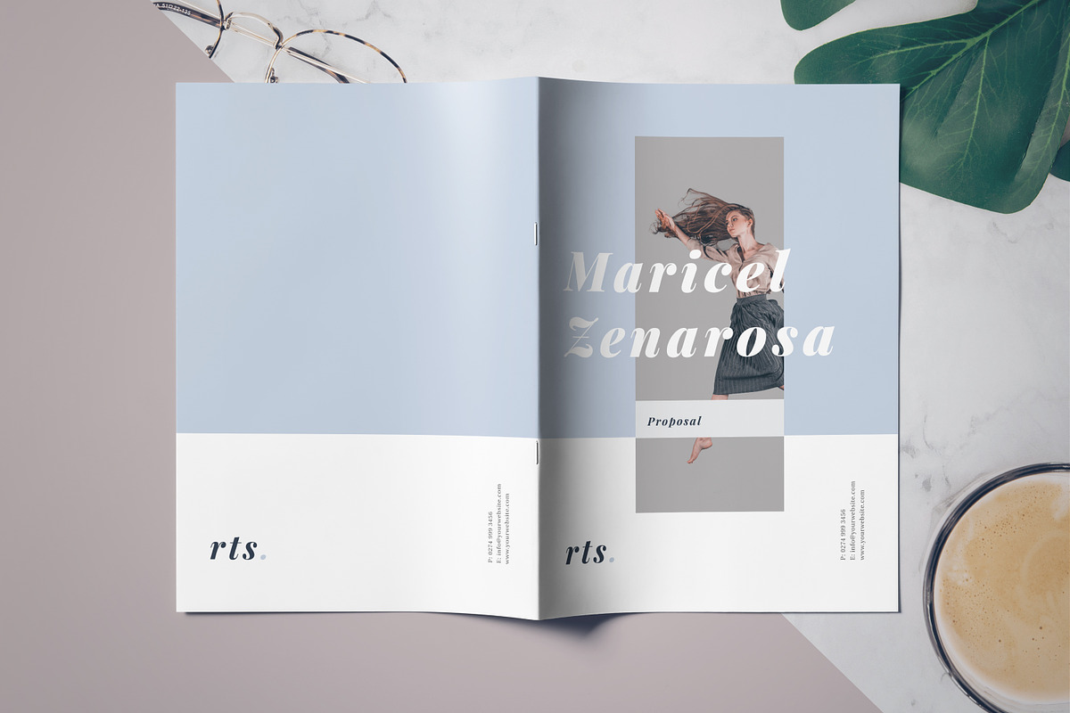 Maricel Zenarosa Proposal, a Brochure Template by rinatyassari (Photo 5 of 9)