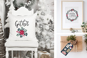 Farmhouse Christmas illustration, an Illustration by Cozy pattern shop (Thumbnail 12 of 12)