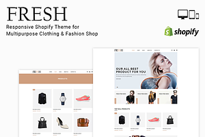 Fresh Clothing Fashion Shopify Theme