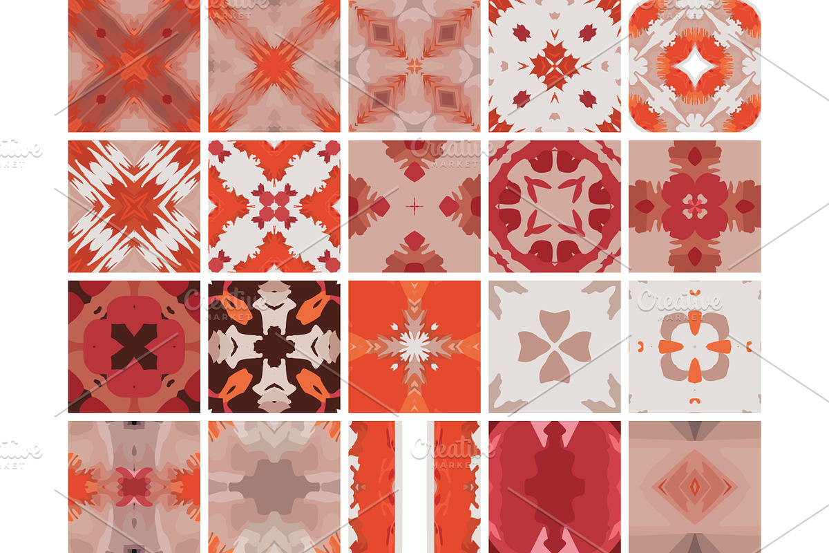 LENZA 20 geometric seamless patterns, a Pattern Graphic by Peolla (Photo 10 of 10)