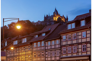 Wernigerode at Blue Hour, Germany