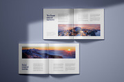 Square Catalogue, Magazine Mockup, a Print Template by Deeplab (Thumbnail 16 of 17)