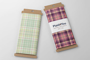 #220 Pastel Plaid Fabric Set, a Pattern Graphic by Plaid4You (Thumbnail 3 of 5)