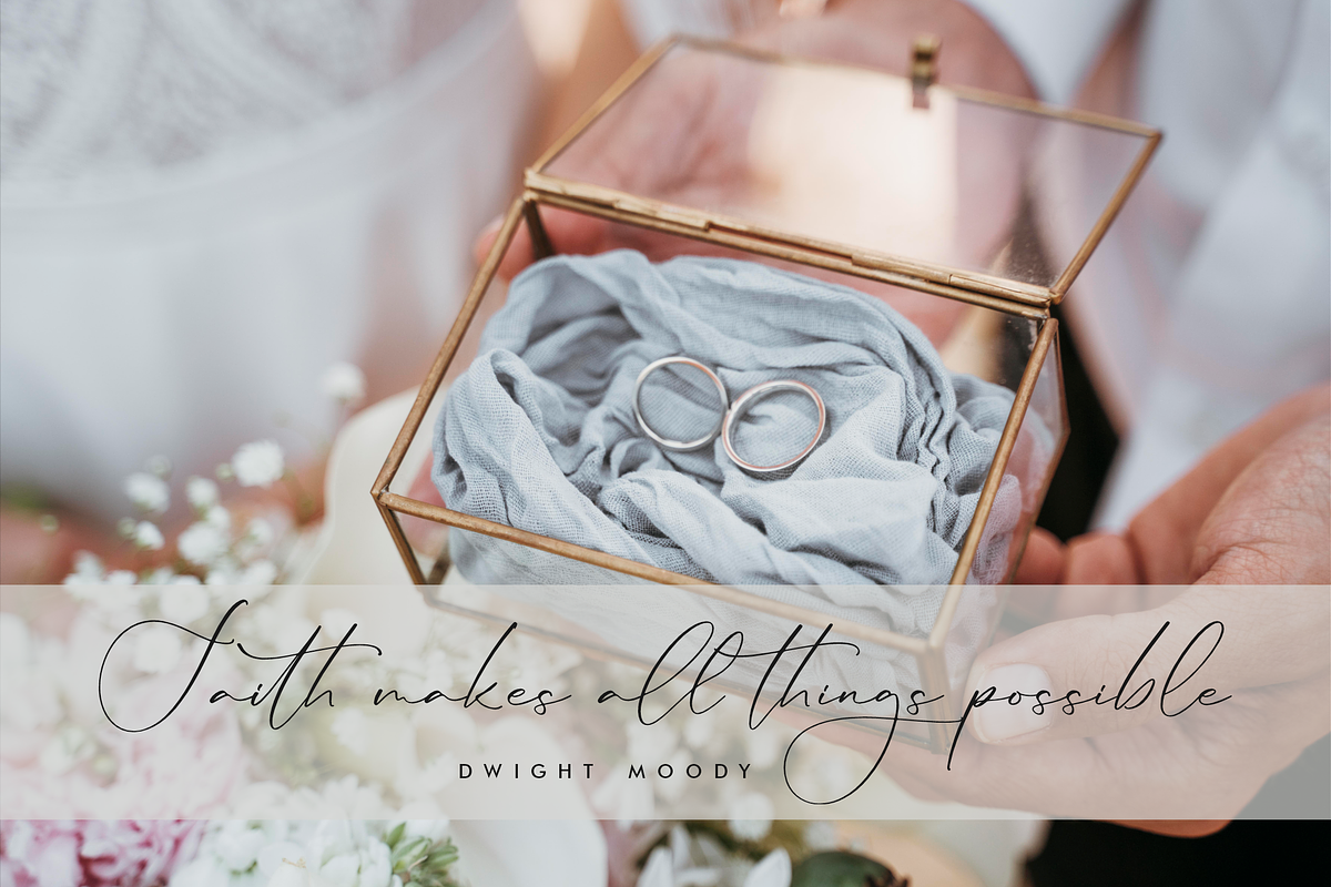 Lillywhite A Beautiful Script Font, a Script Font by Storytype Studio (Photo 3 of 15)