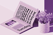 Aukim II Condensed, a Sans Serif Font by Aukimvisuel (Thumbnail 13 of 15)