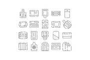 Cutting board kitchen utensil line, an Object Graphic by pikepicture (Thumbnail 1 of 3)