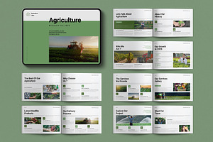 Digital Agriculture Layout Landscape