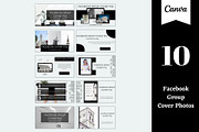 Facebook cover templates, Facebook, a Social Media Template by Millennials Marketing (Thumbnail 5 of 6)