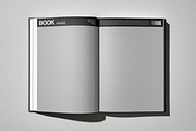 Open Hardcover Book Mockup, a Books & Magazine Mockup by Design Squad (Thumbnail 3 of 4)