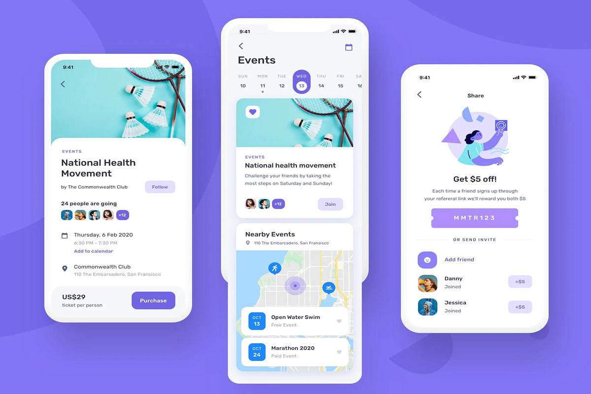 Momotaro Health UI Kit, an UI Kit Template by Creative Perspective (Photo 5 of 8)