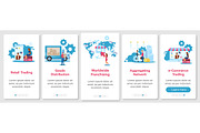 Business model mobile app screens, a Templates & Theme by IMG visuals characters (Thumbnail 4 of 8)