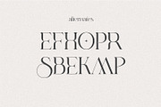 EUFORIA — An Aesthetic Serif, a Serif Font by Prestige Artsy Studio (Thumbnail 10 of 10)