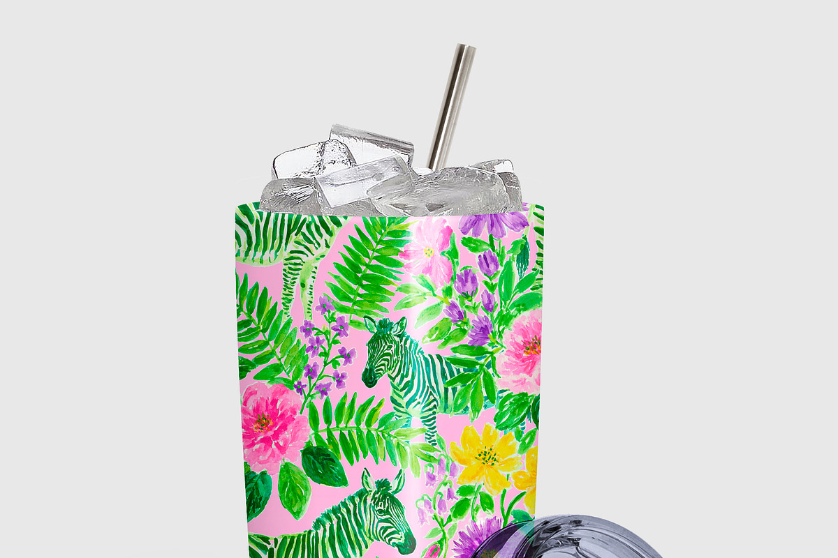 Seamless Zebra Patterns, a Pattern Graphic by The Preppy Artist (Photo 4 of 11)