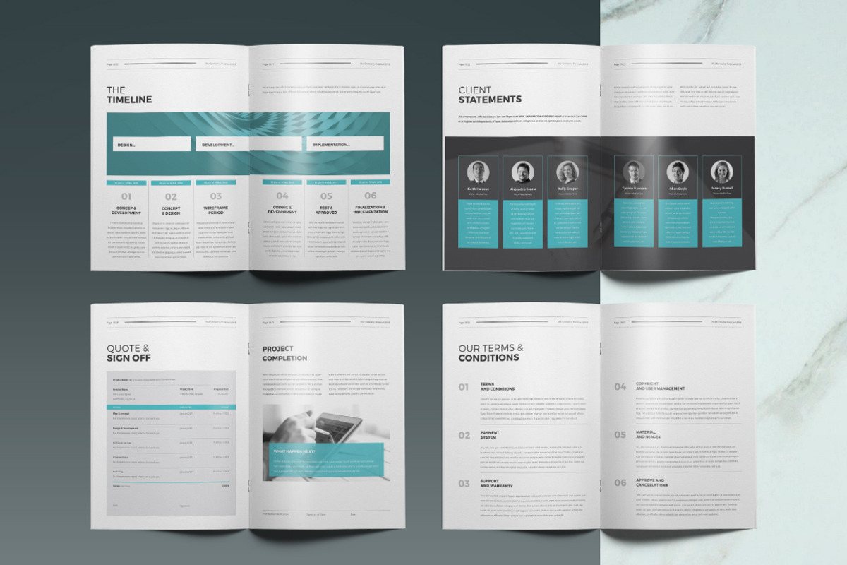Proposal, a Brochure Template by ThemeDevisers (Photo 6 of 7)