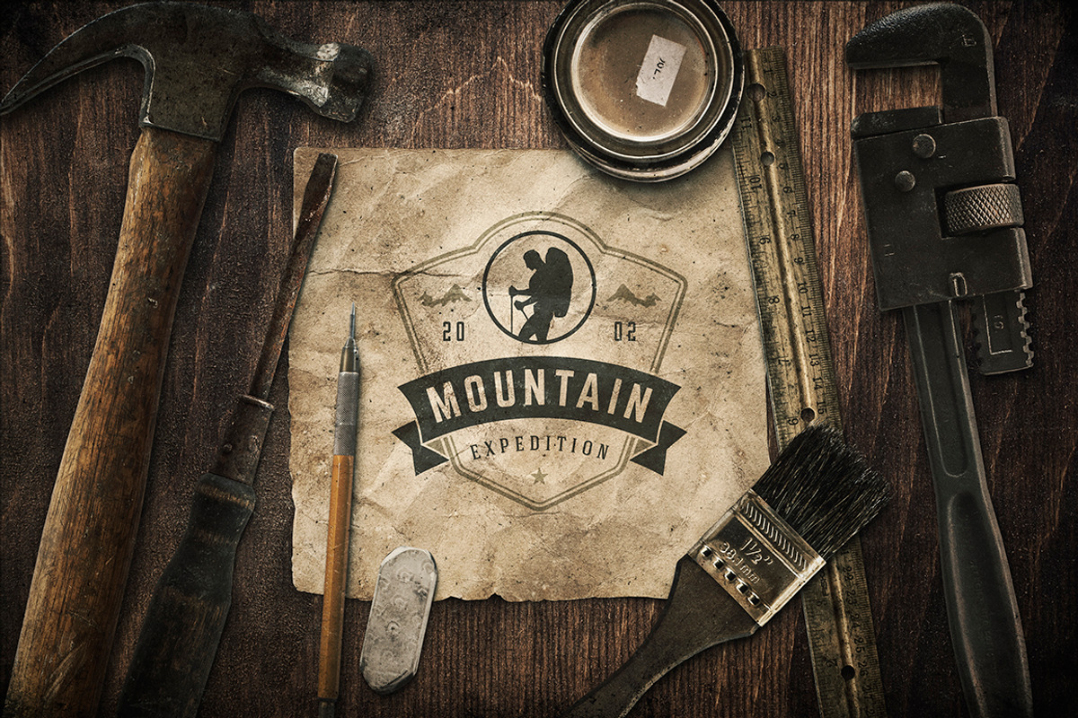 280 Outdoor logos and badges, a Branding & Logo Template by Vasya Kobelev (Photo 4 of 83)