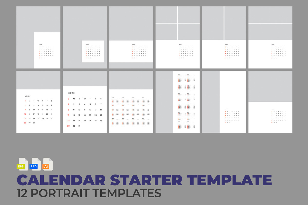 Calendar Maker Design preview 4