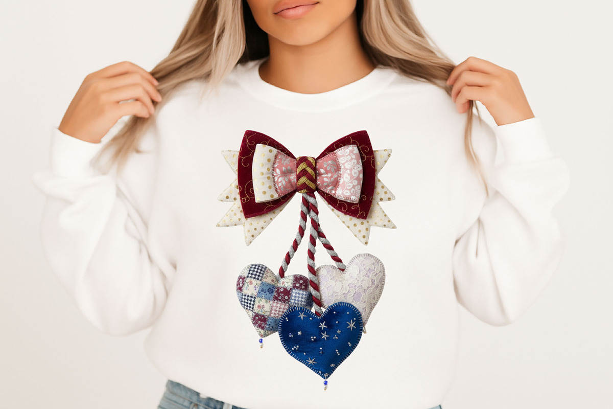Valentine Yarn Heart PNG, Valentine, an Illustration by Designking (Photo 2 of 4)