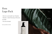 Fern Minimal Logo Pack, a Branding & Logo Template by HelloKarla (Thumbnail 3 of 9)