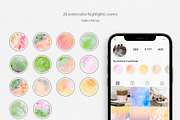 Spring blooming abstract watercolor, an Object Graphic by Volha Studio (Thumbnail 2 of 11)