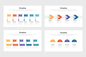 Timeline Infographics Template