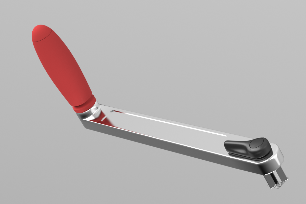 Sailboat Winch Handle, an Object 3D Model by RoHo Productions (Photo 2 of 4)