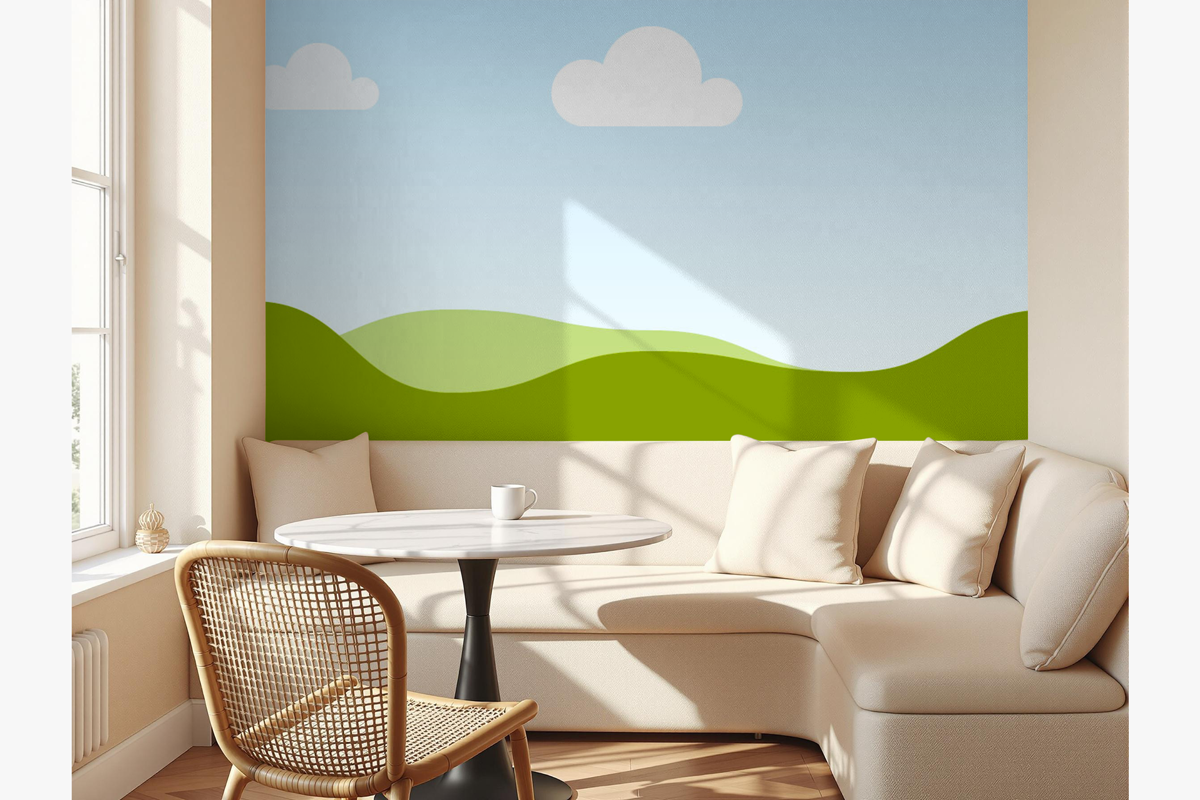 Dining Room Wallpaper Mockup, an Advertising Mockup by Rami's Mockups (Photo 3 of 3)