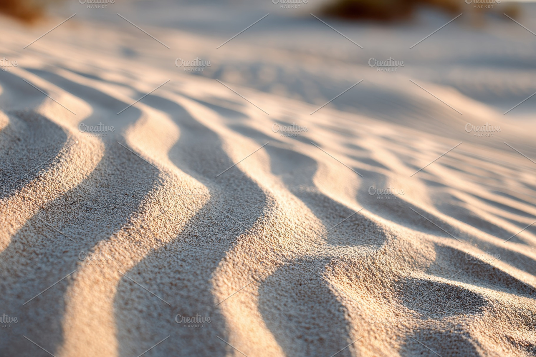 Close-up of textured sand dunes in warm hues, a Nature Photo by AlyaAnd