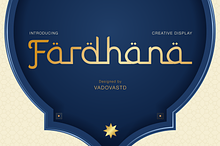 Fardhana – Islamic Display Typeface