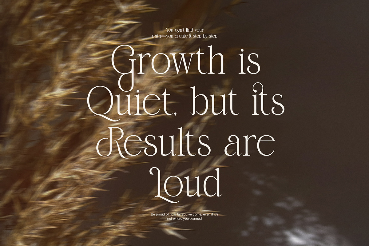 Damita Elegant Serif Display Font, a Serif Font by Perfectype (Photo 6 of 8)