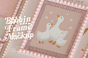 BOBBIN FRAME | playful art mockup, a Household Mockup by Stykke Studio (Thumbnail 1 of 10)