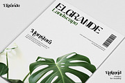 Relgand - Display Family Font, a Sans Serif Font by Ekahermawan (Thumbnail 6 of 14)