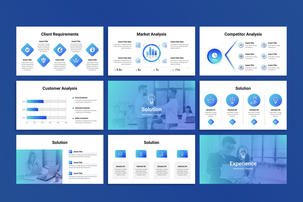 Business Plan PowerPoint Template, a Presentation Template by Spark_Creative (Photo 5 of 12)