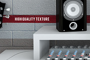 Home Recording Studio Mock-Up #2, a Mac Mockup by Bobboz Store (Thumbnail 3 of 5)