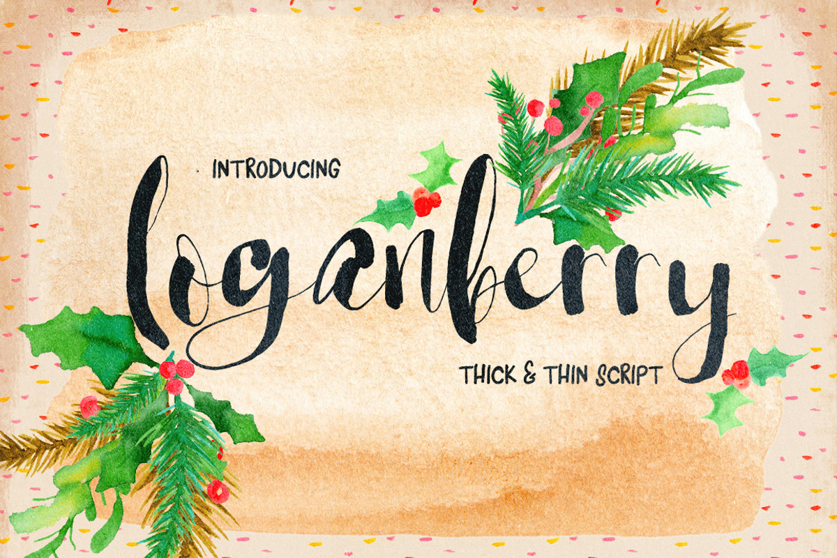 Loganberry Font