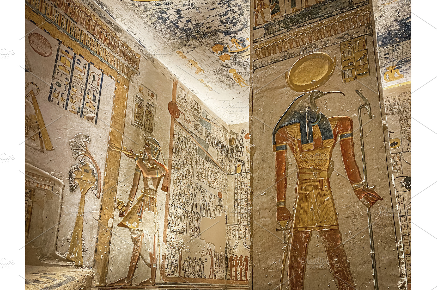 Tomb of Memnon KV9 in the Egyptian, an Architecture Photo by TatsianaSalauyova