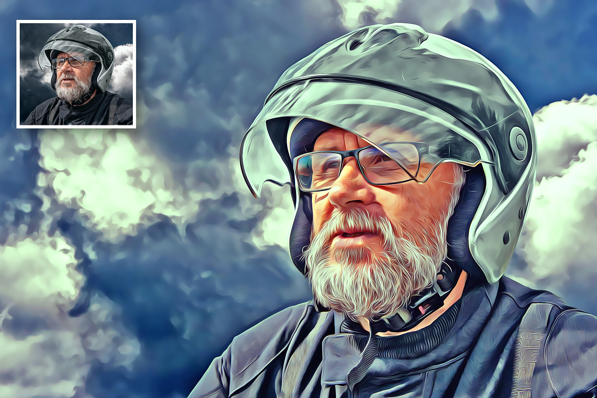 Real Life Oil Painting, an Action Add-On by U_Design (Photo 9 of 9)