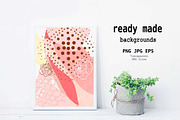 Abstract Floral backgrounds, a Flyer Template by Polanika (Thumbnail 5 of 7)