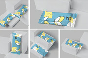 Small Slim Foil Bag Mockups, a Packaging Mockup by megostudi0 (Thumbnail 1 of 7)