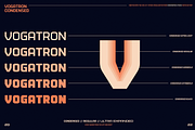 VOGATRON - Futuristic Modern Fonts, a Sans Serif Font by Konstantine Studio (Thumbnail 8 of 13)