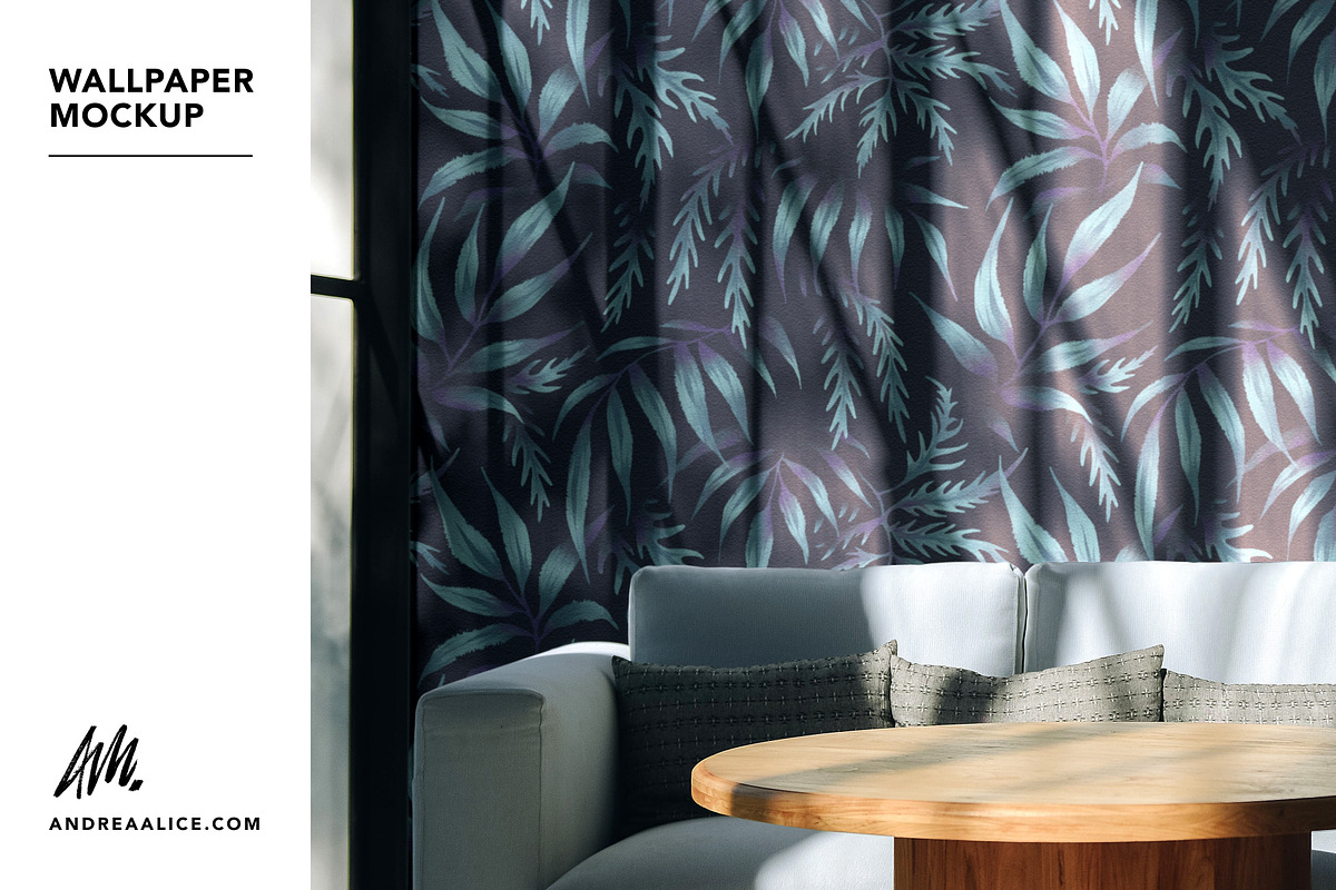 Wallpaper Mockup - Industrial Living, a Household Mockup by Andrea Muller (Photo 1 of 6)