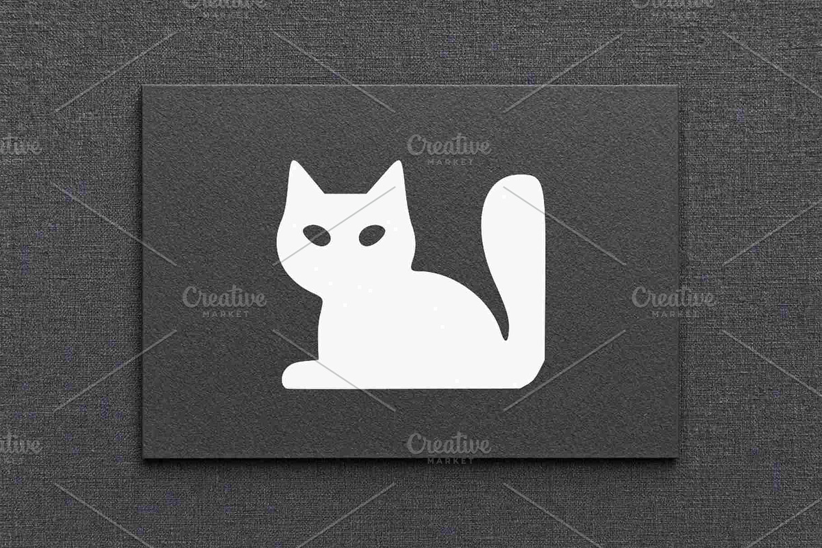 Black Cat Silhouette Vector, an Animal Illustration by Vectorium Studio (Photo 4 of 4)