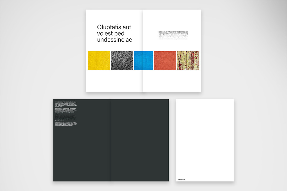 Minimalist Art Catalog Template, a Brochure Template by McLittle Stock (Photo 5 of 6)