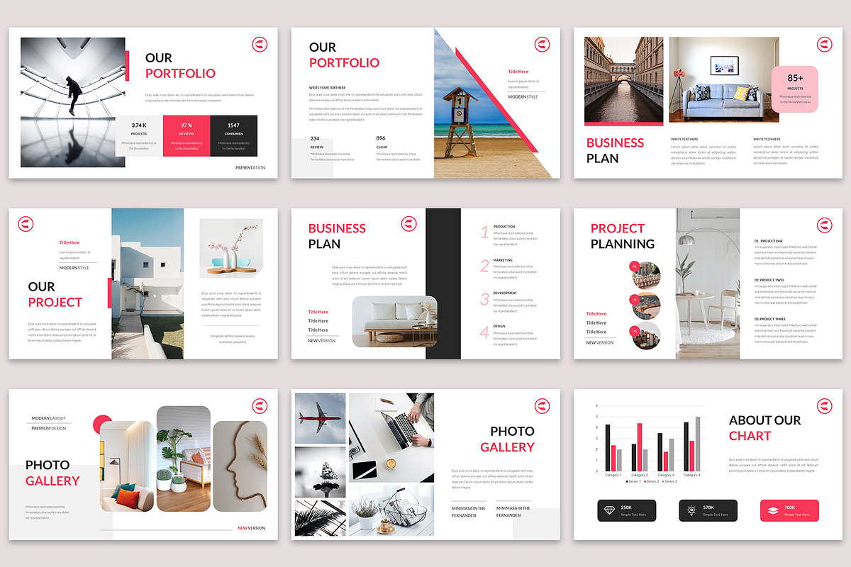 Capital Business Powerpoint Template, a Presentation Template by Jaruka (Photo 4 of 5)