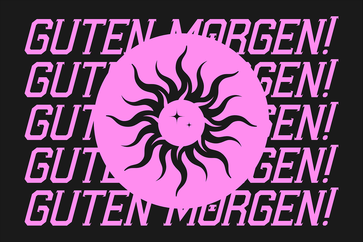 Brocket Flaming Display Font, a Serif Font by Storytype Studio (Photo 2 of 15)