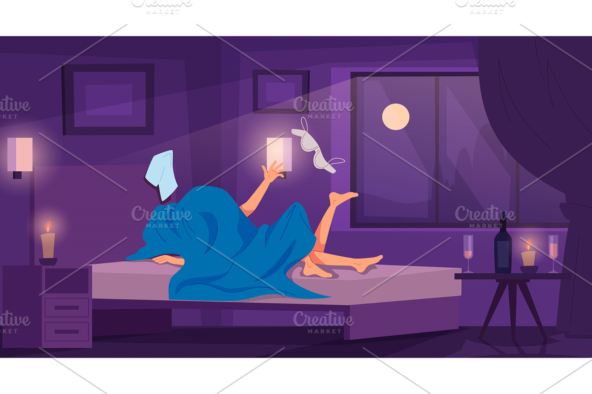 Lovers. intimate games of lovers, a Person Illustration by Onyx